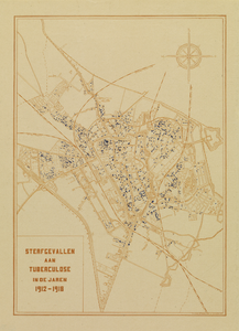 214233 Plattegrond van de stad Utrecht; met weergave van het stratenplan, wegen, spoorwegen, watergangen en ...